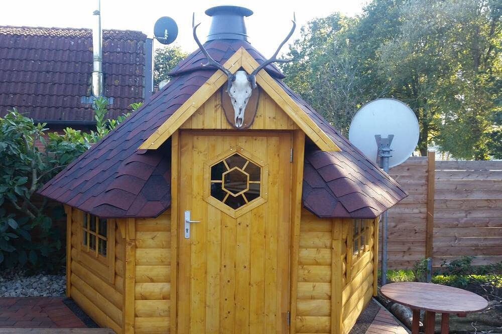 Ferienhaus mit Sauna,Grillkota und Badezuber direkt am Strand Heeder See ! — Bild 3
