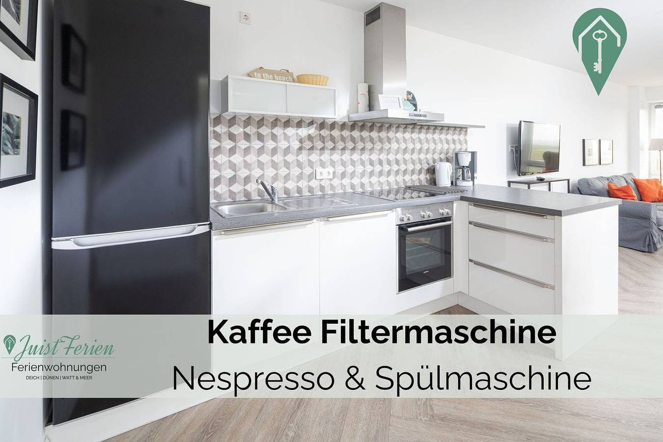 "Familienfreundliche Ferienwohnung auf Juist: Meerblick und Komfort pur!" — Bild 4