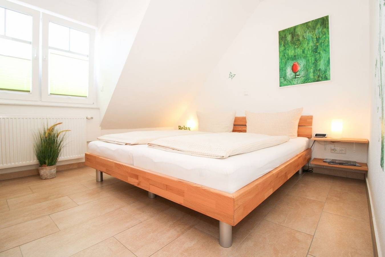 Austernperle, exklusive Ferienwohnung, Balkon in Südwestlage. — Bild 3