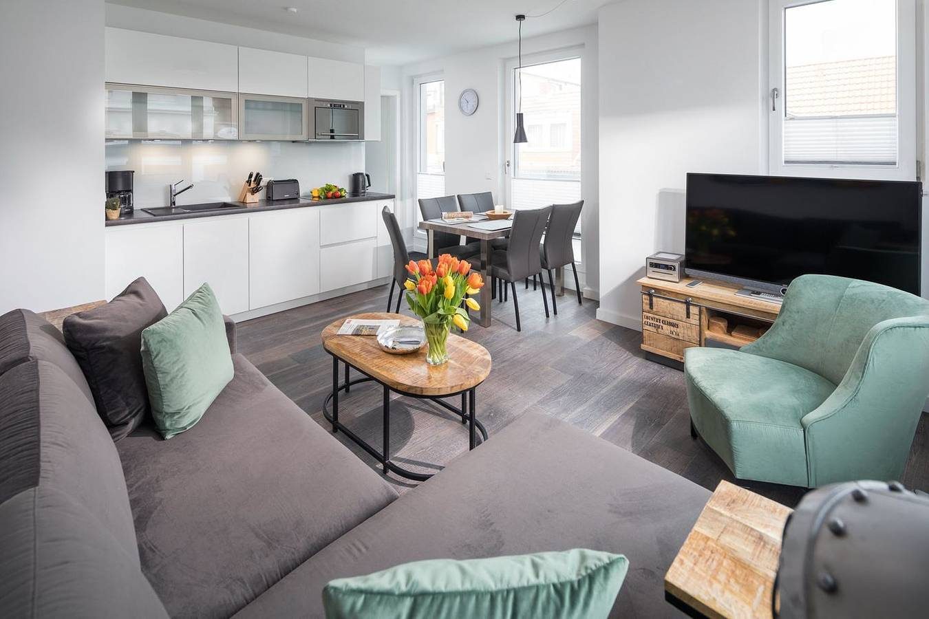 Hochwertige 3-Raum-Wohnung mit gr. Dachterrasse, Norderney — Bild 5