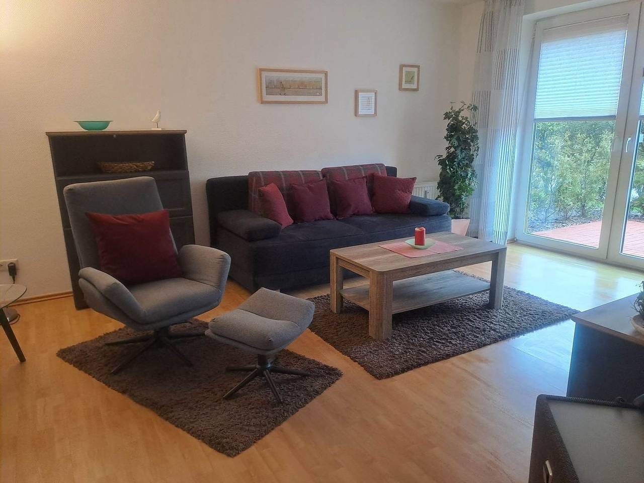 Ferienwohnung am Deich Norden – Deichblick