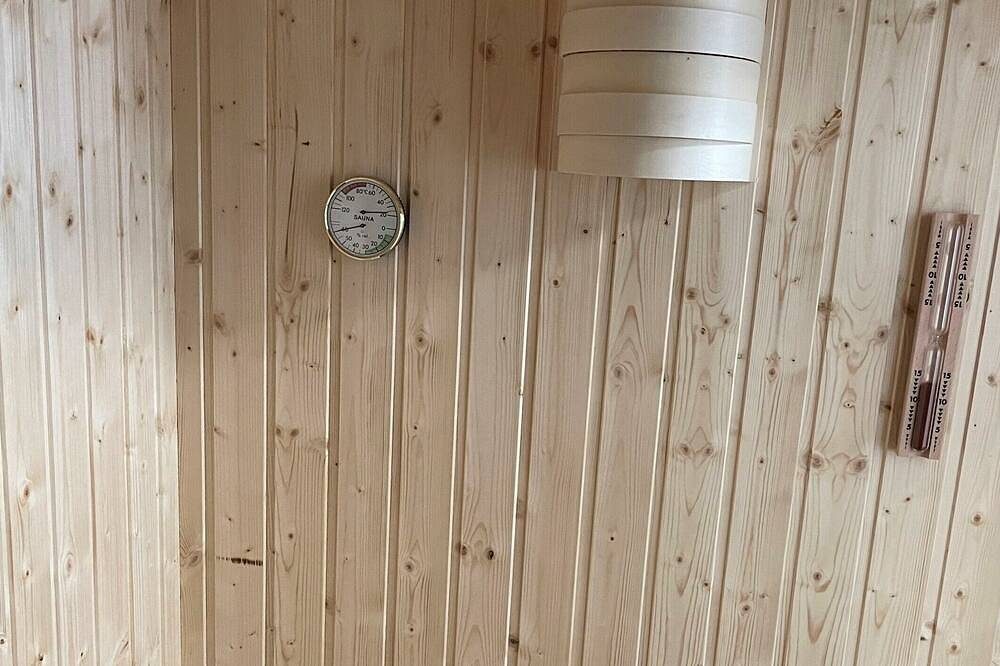 Moderne, hochwertige Ferienwohnung, Erdgeschoss, Sauna, großer Balkon, strandnah — Bild 4