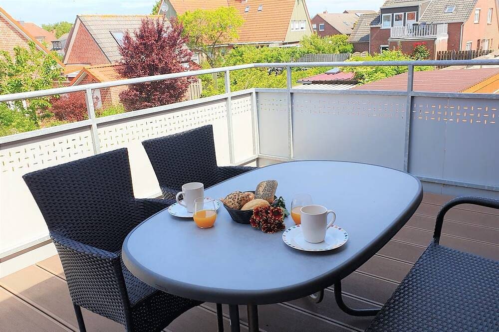 moderne Ferienwohnung zentral in Norddeich für bis 4 Pers. + Baby - 2 Badezimmer — Bild 3