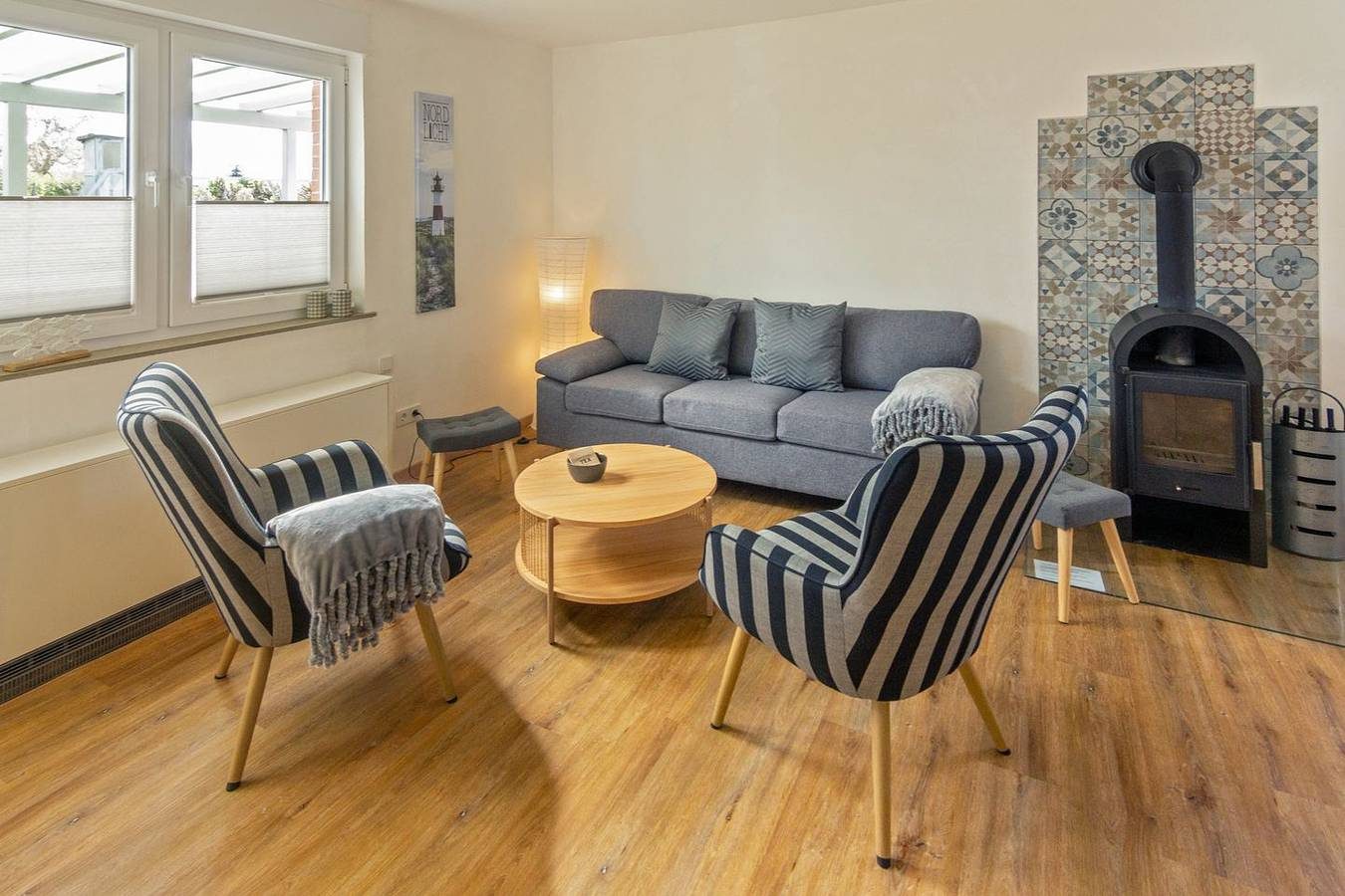 Gemütlicher Bungalow Nordseezeit in strandnaher Lage