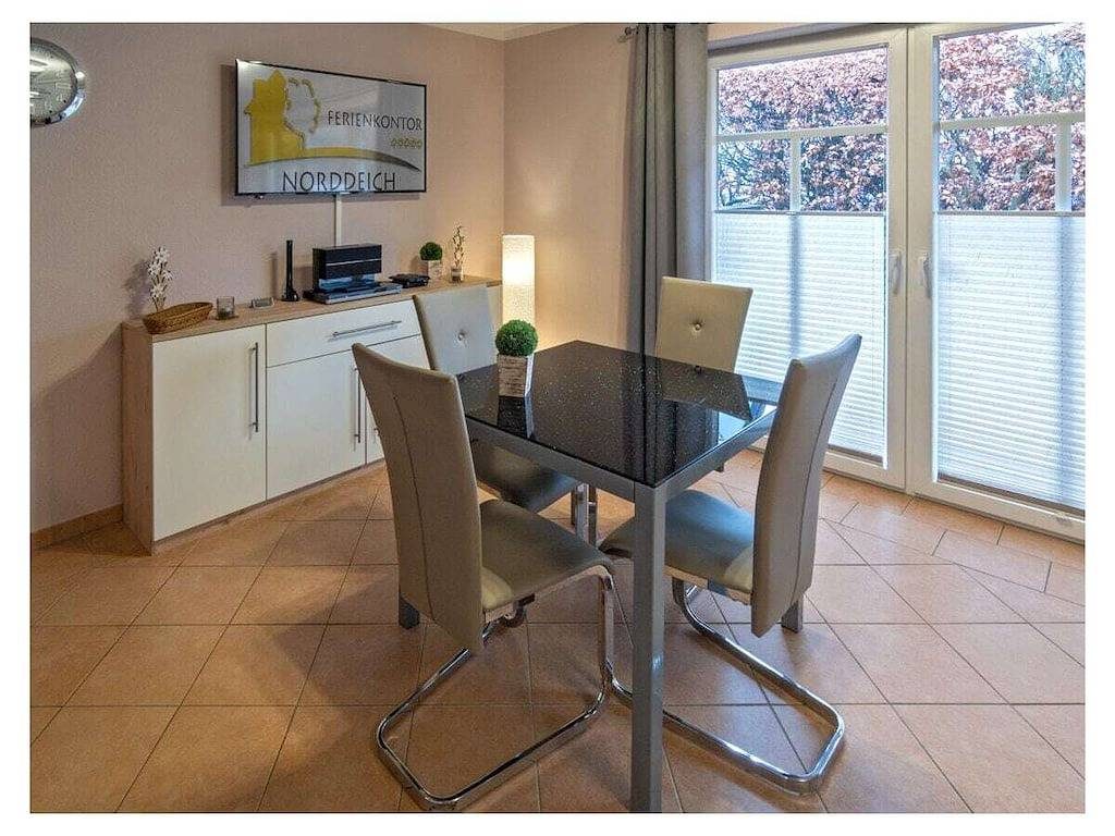 Hunde willkommen: Ferienwohnung Ambiente in Norden