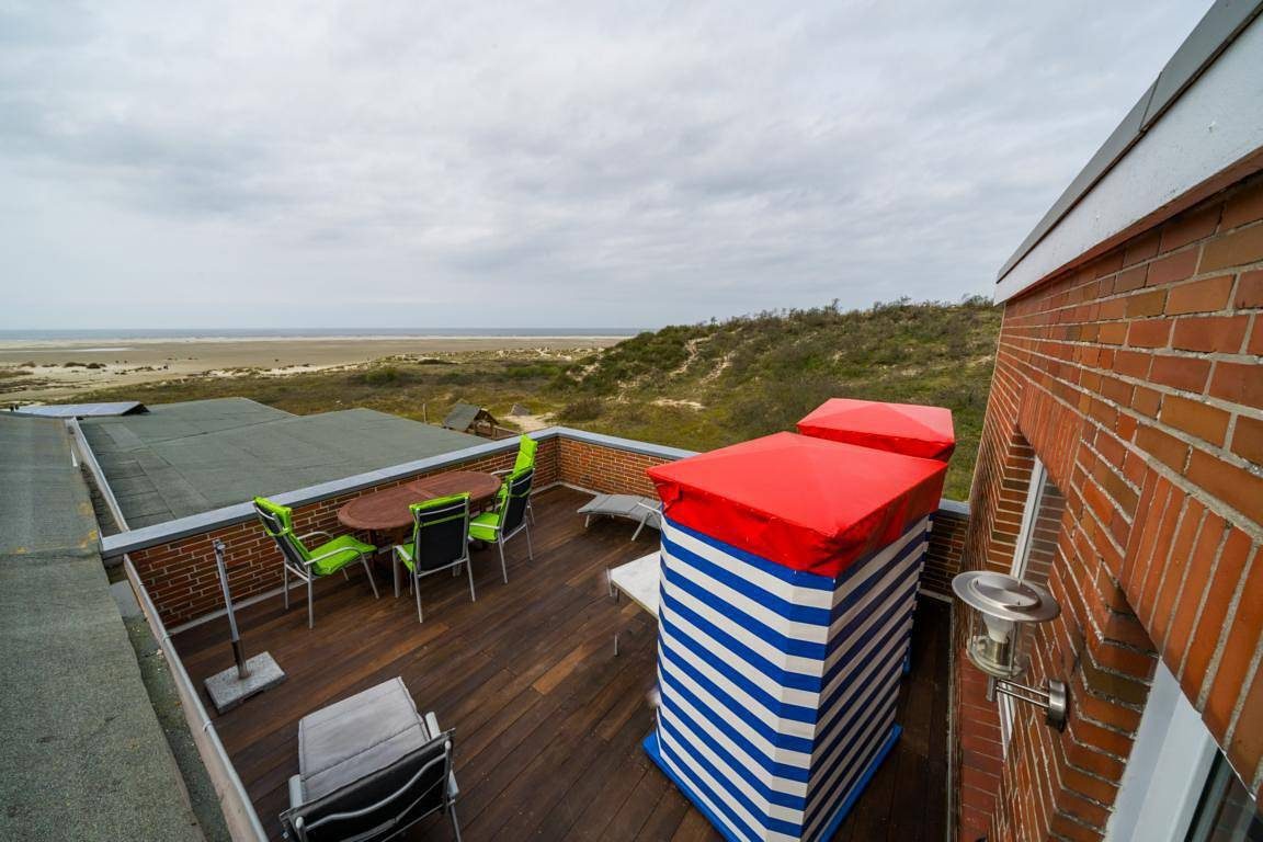 Ferienwohnung 'Appartement Uitkieck' mit Meerblick, Gemeinschaftsterrasse und Wi-Fi — Bild 2