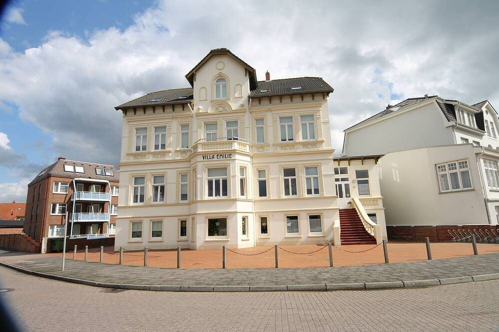 Insel Borkum: Ferienwohnung/App. für 4 Gäste – Nordseeurlaub
