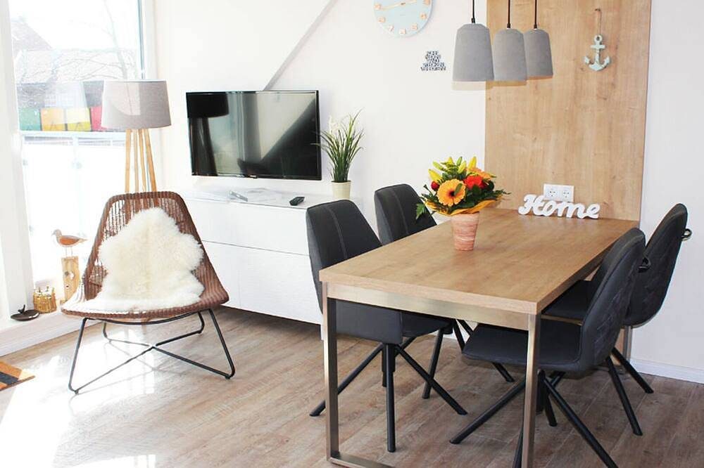 Modern und Liebevoll eingerichtete Ferienwohnung auf Langeoog mit 2 Balkonen