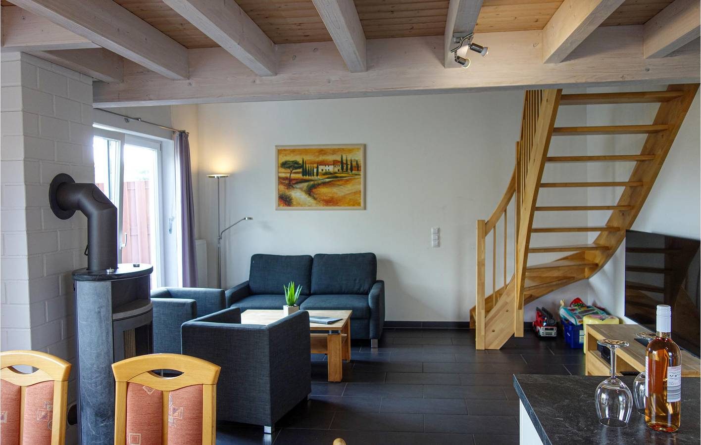 Appartement am Strand mit Parkplatz und Terrasse — Bild 5