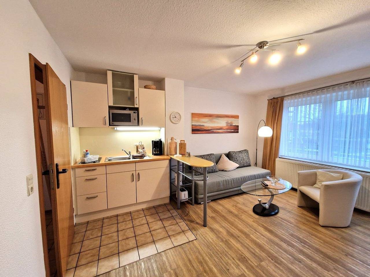 niedliche Ferienwohnung im Obergeschoss mit Balkon für bis 2 Pers. — Bild 2