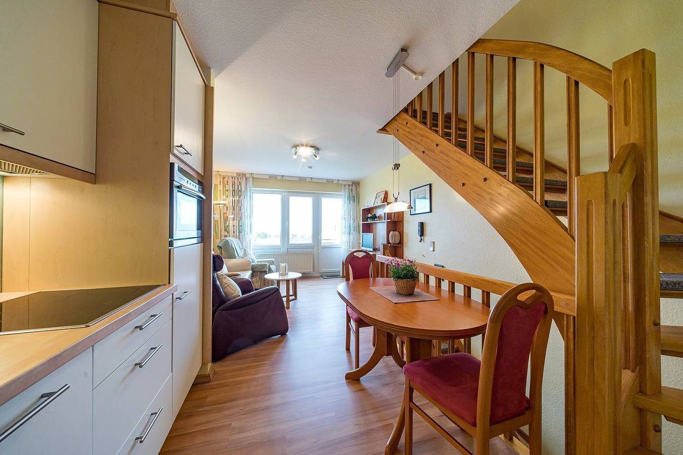 Maisonette-Ferienwohnung am Nordseestrand mit Balkon und Blick zum Deich & Meer — Bild 5