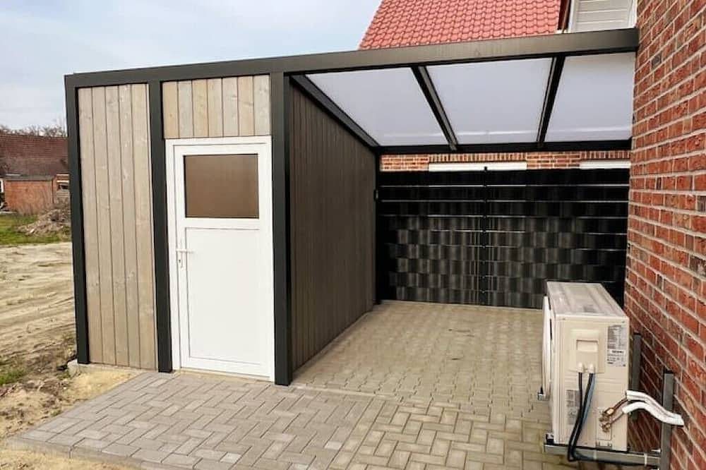 Golden Delicious Barrierefreies Ferienhaus Carport Terrasse Netflix Free Wifi — Bild 3