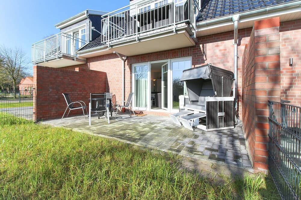 Fewo im Erdgeschoss für 2 Personen + Hund mit Terrasse und Garten in Norden — Bild 4