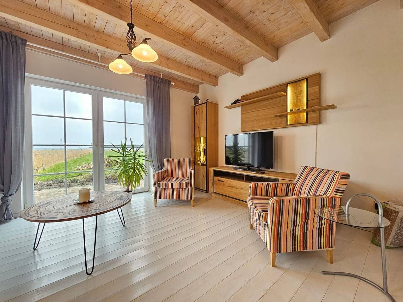 Willkommen in unserem gemütlichen Ferienhaus für 6 Personen mit einem herrlichen freien Blick über die Felder!