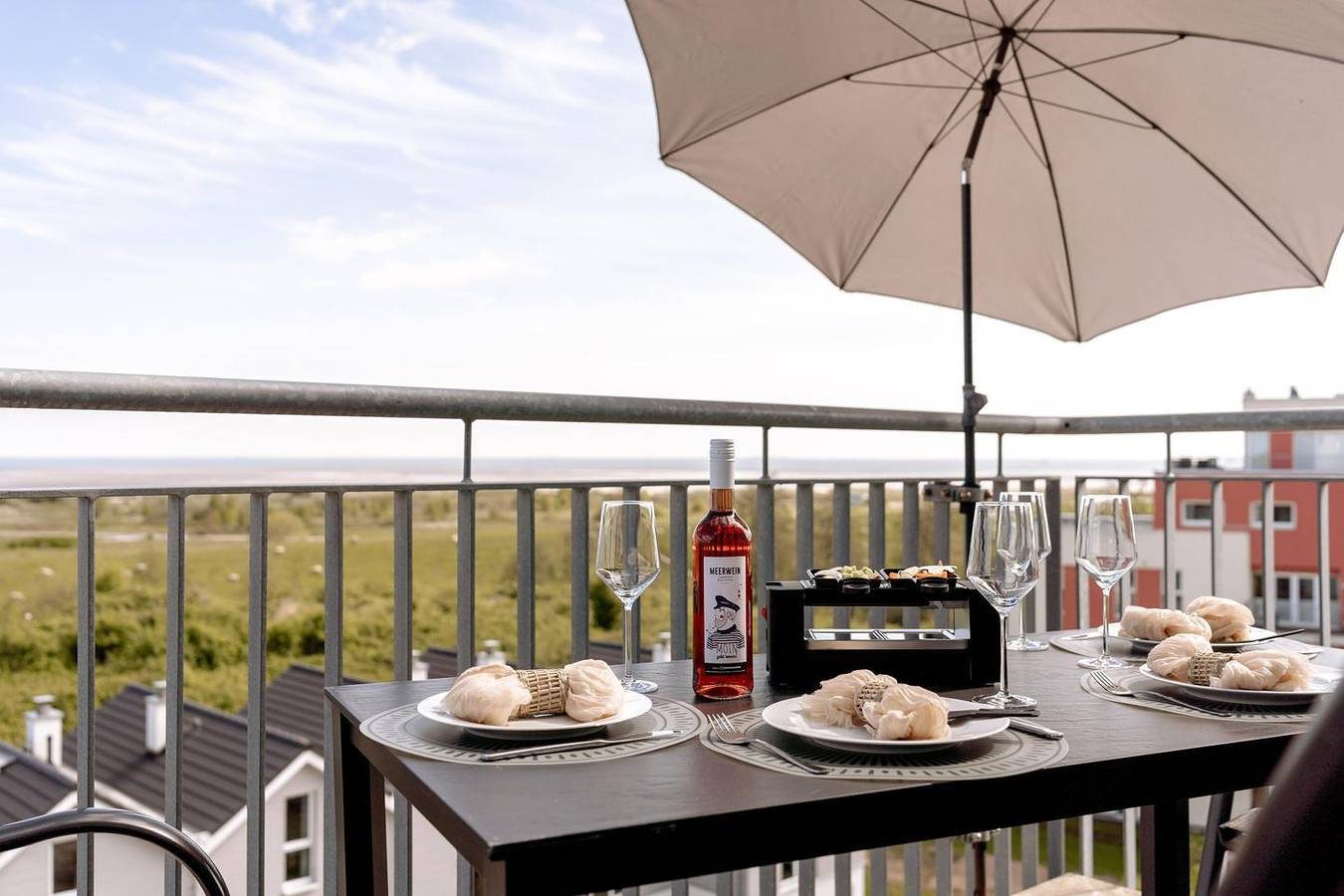 Traumferienwohnung mit einem atemberaubenden Meeresblick und privater Sauna — Bild 3