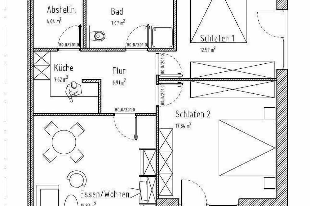 Dieses helle Feriendomizil im Erdgeschoss bietet auf seinen ca. — Bild 4