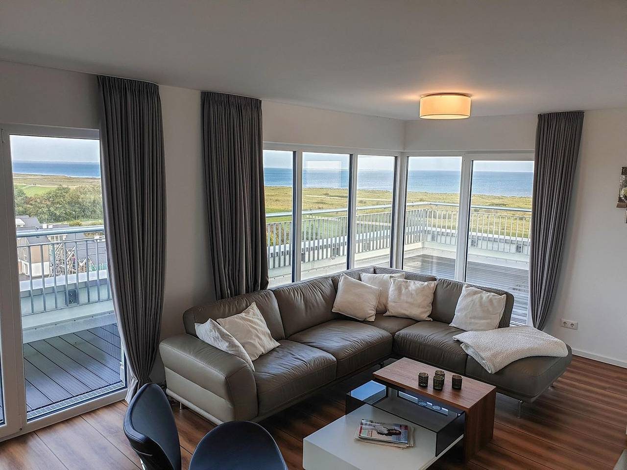 Luxus-Ferienwohnung, Sauna, große Terrasse, Meerblick, Wäsche inklusive — Bild 5