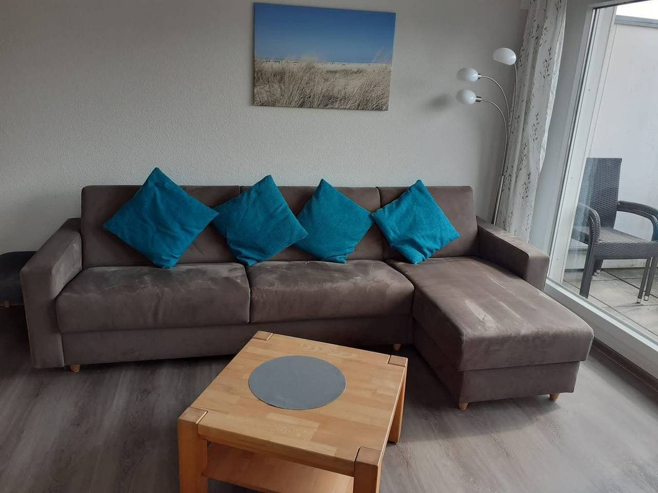 Strandnahe (250m) Ferienwohnung -  Platz für bis zu 4 Pers. — Bild 2