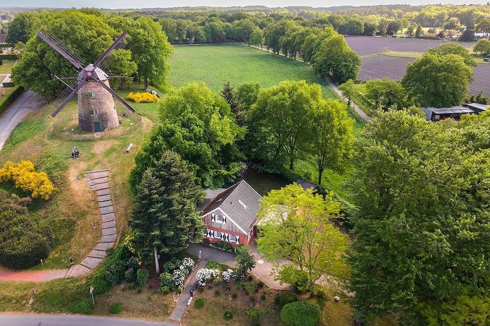 Gemütliches Ferienhaus mit Kaminofen + Saunahaus im Garten \/ Hunde willkommen — Bild 3