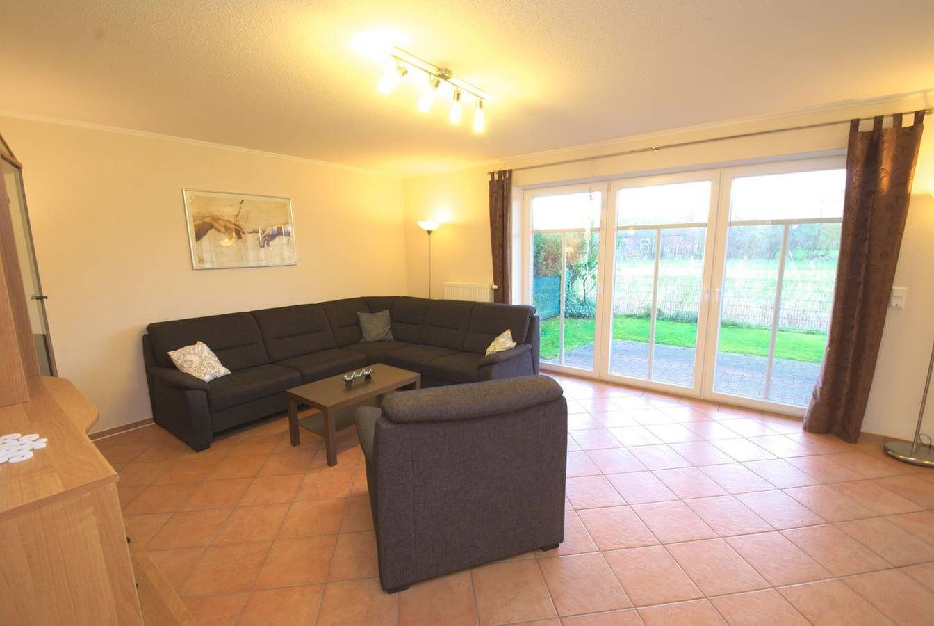 Strandnahe Ferienwohnung für 4 Personen in Norddeich mit Deichblick und Garten — Bild 3