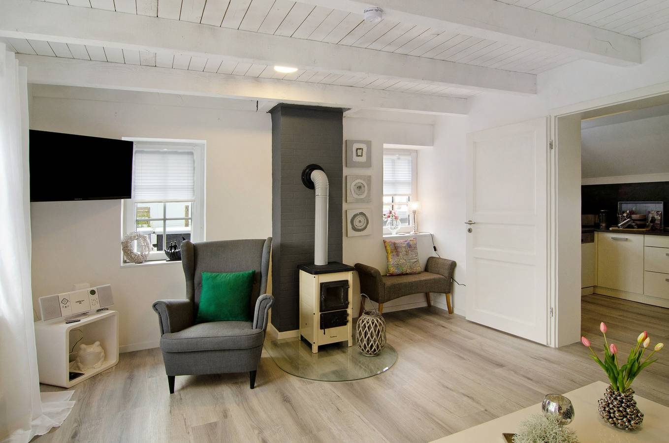 Ferienhaus "Huus ant Diek" mit privater Terrasse und Wlan — Bild 4
