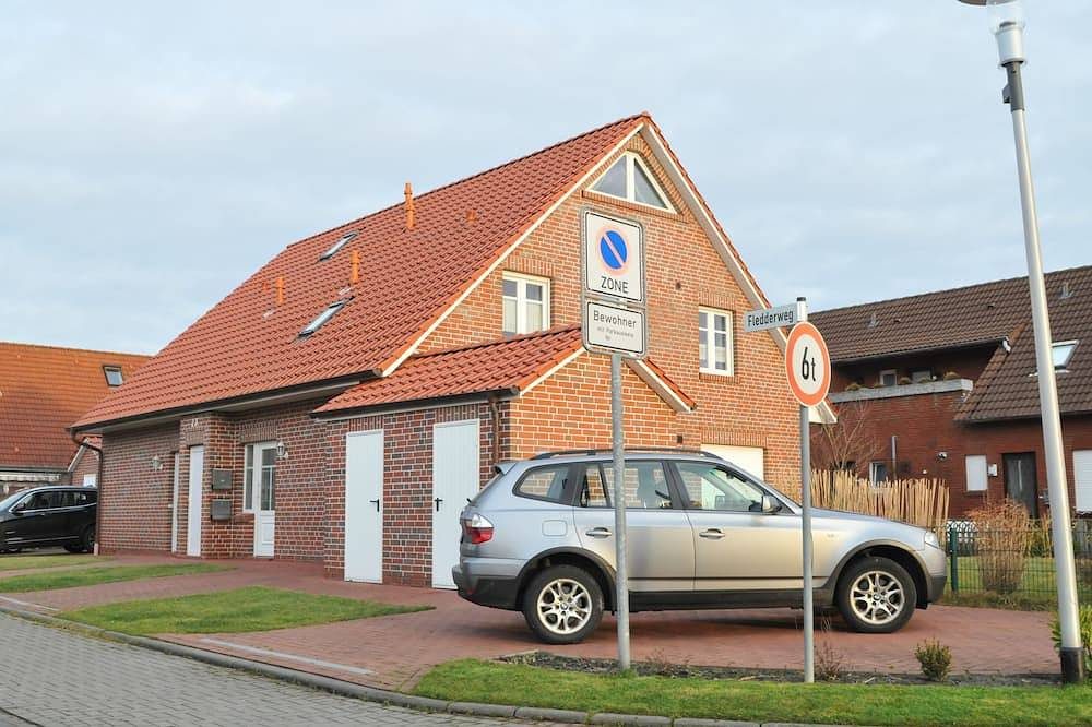 Strandnahe Ferienwohnung bis 4 Personen, 2 Schlafzimmer Wlan im Obergeschoss