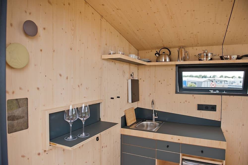 Nachhaltige Übernachtung am Meer - das Green Tiny Sleep Space im Wangerland — Bild 4