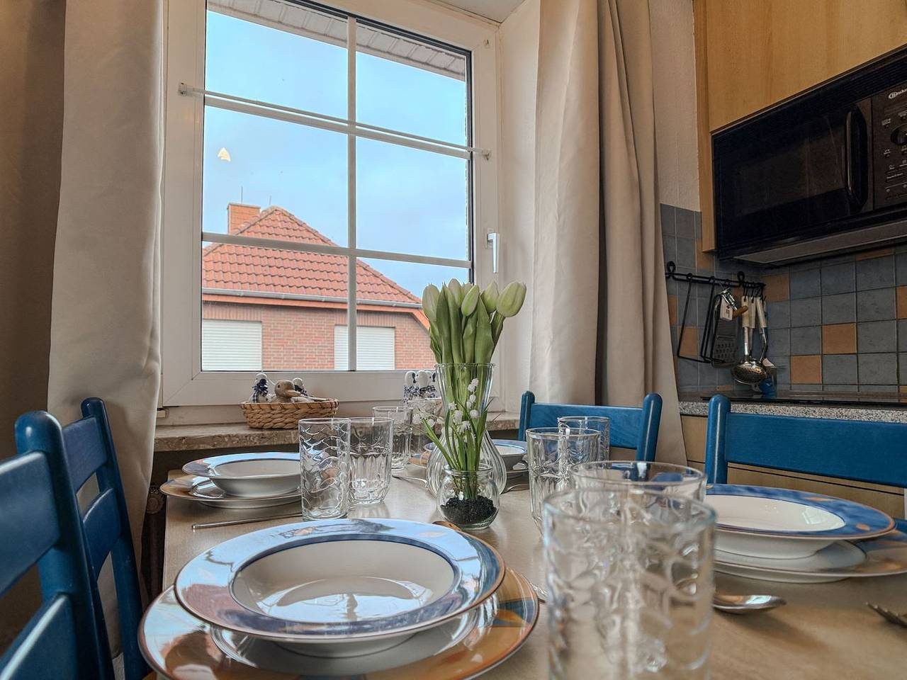Ferienwohnung mit ca. 40qm, für bis zu 4 Personen, im Grün von Horumersiel — Bild 4