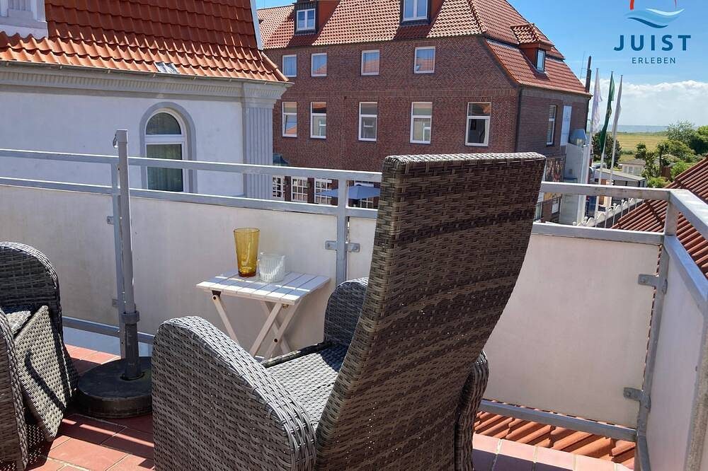 moderne Dachgeschosswohnung mit Balkon, ideal für den Urlaub als Paar — Bild 2