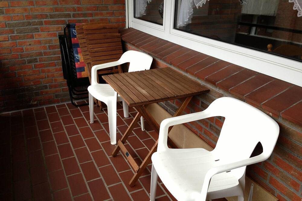 Ferienwohnung direkt am Strand in Norden – Deichblick