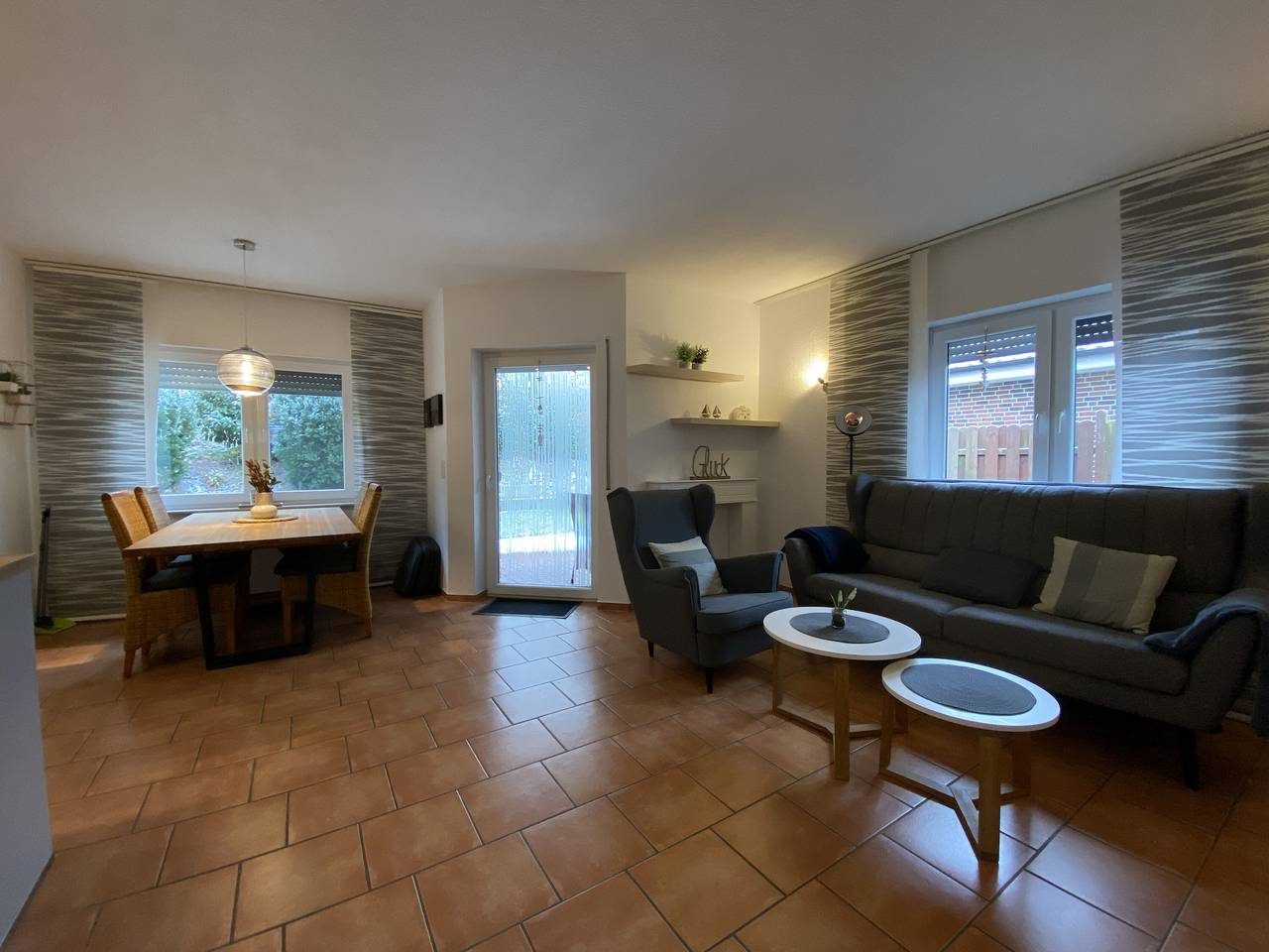 'Ferienhaus Nordlicht' mit Terrasse, Garten und Wlan — Bild 2