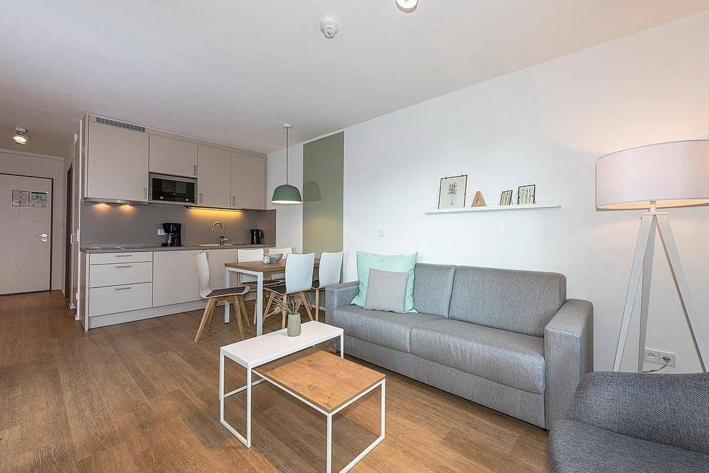 Helles Familienapartment in Strandnähe mit sonniger Loggia & Sauna im Haus! — Bild 5