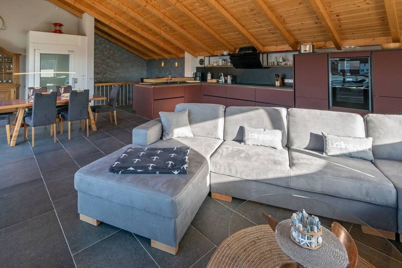 5 Sterne Ferienhaus Voslapp mit Pool, Sauna und Fitnessraum